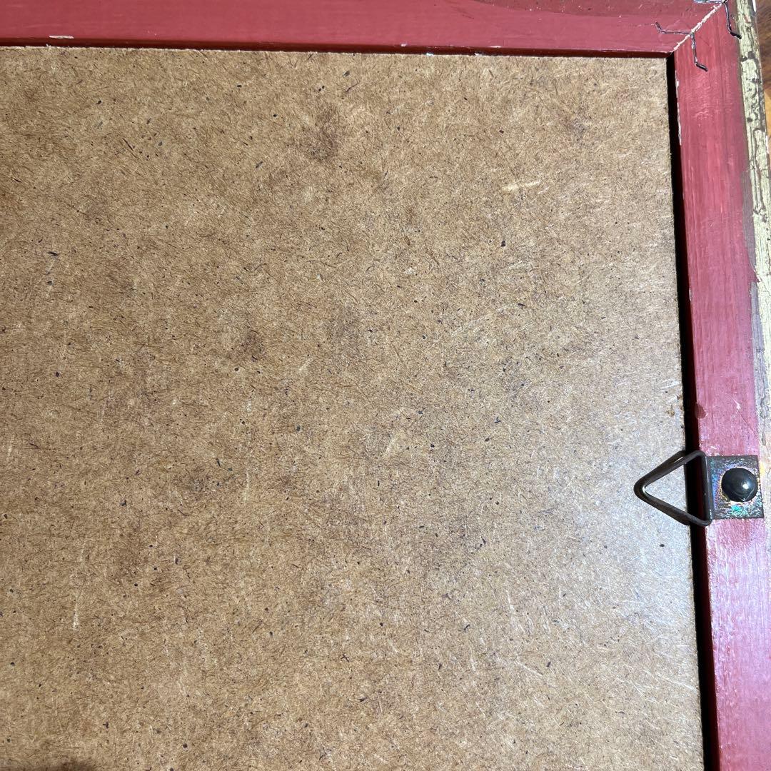 イタリア製 古地図 オールドマップ ガラス 額絵 アンティーク