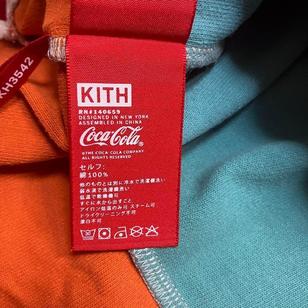 新品・未使用　KITH　長袖シャツ マルチカラー　パッチワーク　XXLサイズ