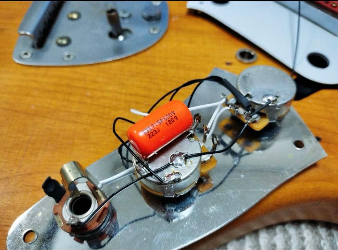 ［美品］ハンドメイド　ジャガー　エレキギター