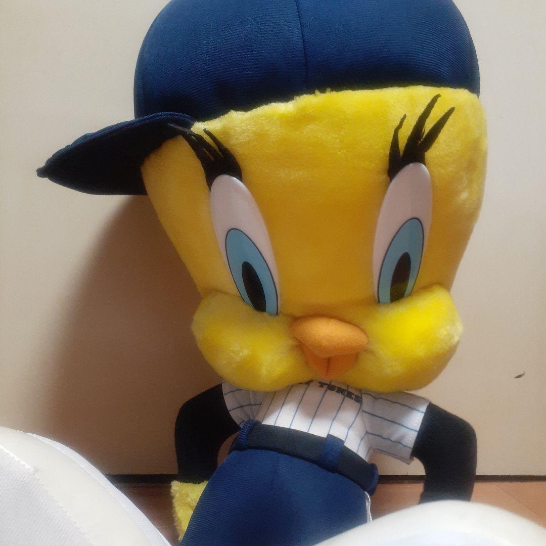 ビンテージ　90S BIG　トゥイーティ ぬいぐるみ TWEETY ベースボール