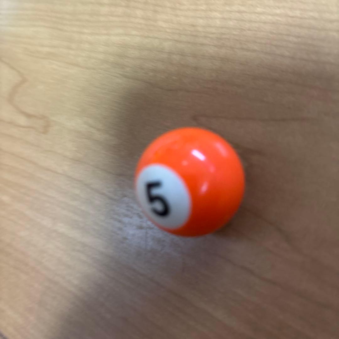 ビリヤードボール オレンジ 5番