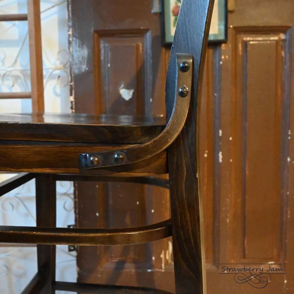 IFU-413-4 英国ヴィンテージ カウンターチェア ハイチェア BARチェア