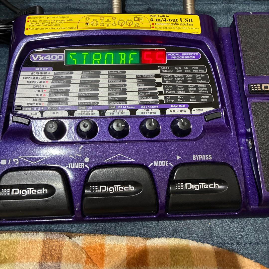 レア　Digitech VX400 ボーカルエフェクター　希少　メンテ済み