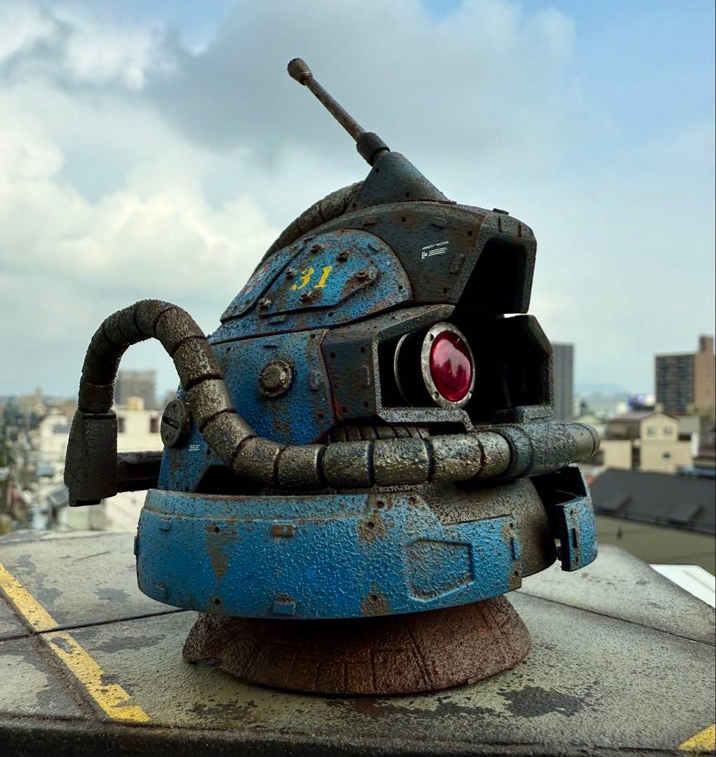 EXCEED MODEL ドムヘッド　ランバラル専用トロピカル・ドム　塗装完成品