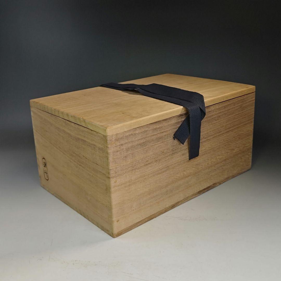 イ841 煙草盆『塗師作』『漆塗　莨盆　共箱』茶道具