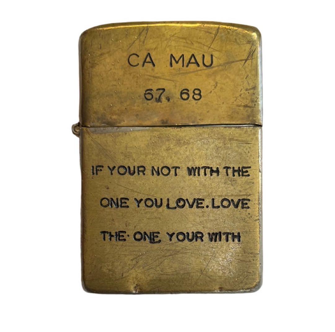 米軍ベトナムzippo戦争当時本物兵士1968年アメリカ製希少品