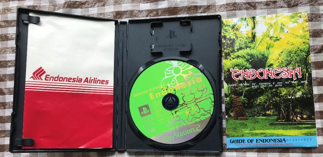 PS2　エンドネシア　攻略本セット　公式ガイドブック 　Endnesia