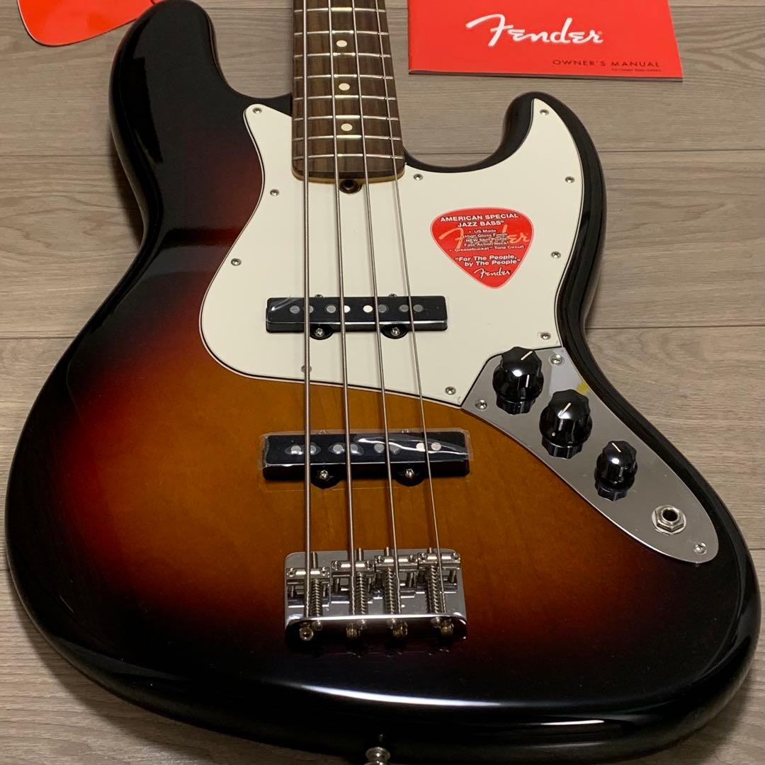1月中 FENDER USA american special jazzbass