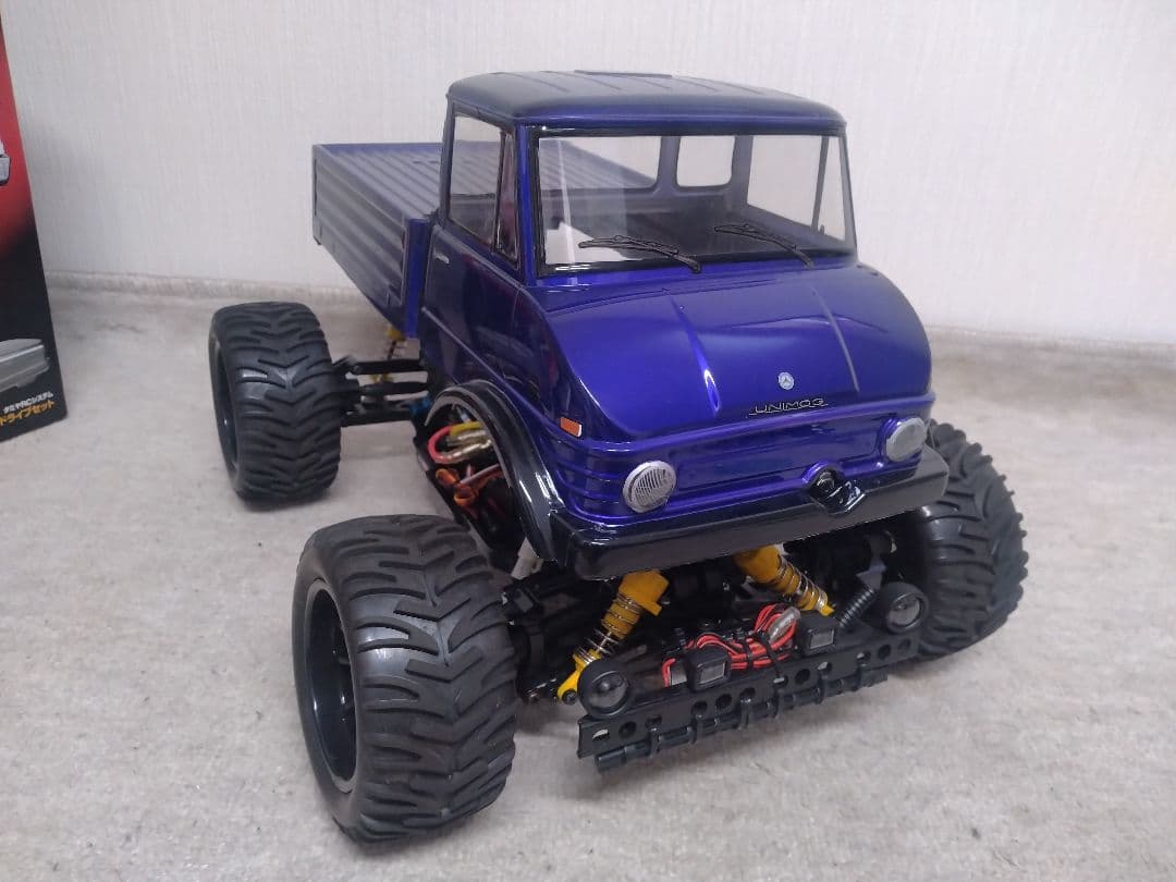 タミヤ TT-02B モントラ仕様 ウニモグ4WD 2.4G 美品フルセット