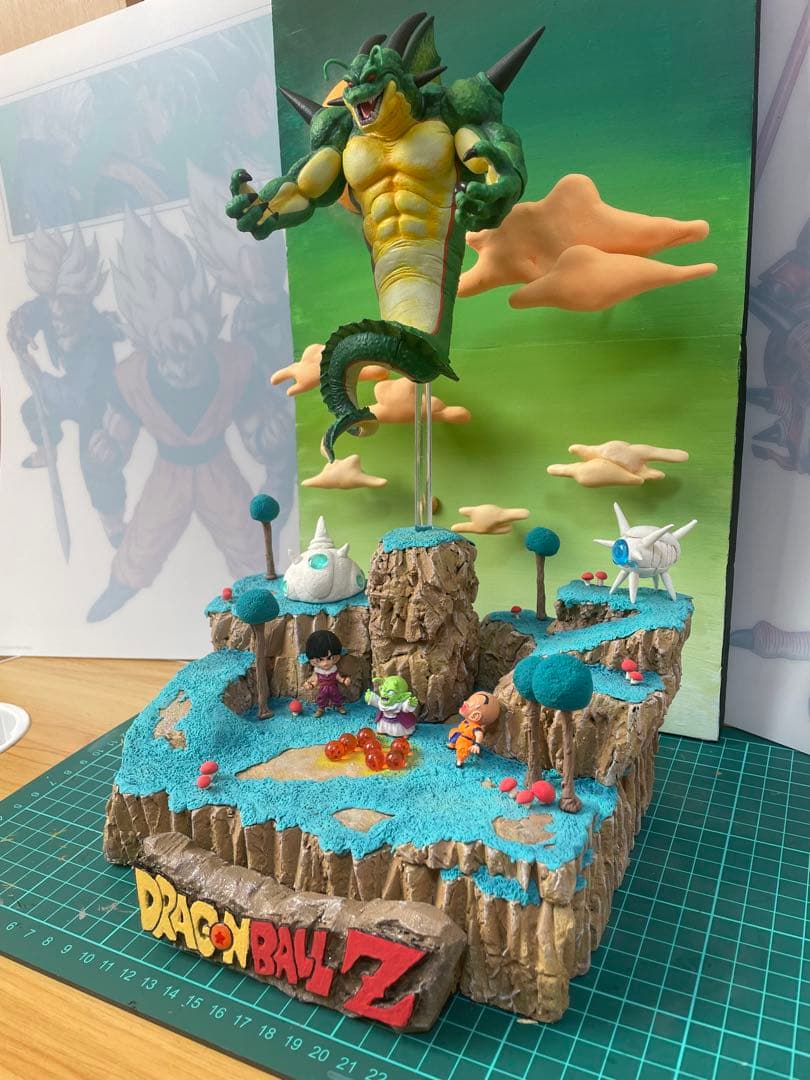 ドラゴンボール ナメック星 ジオラマ 自作 リペイント