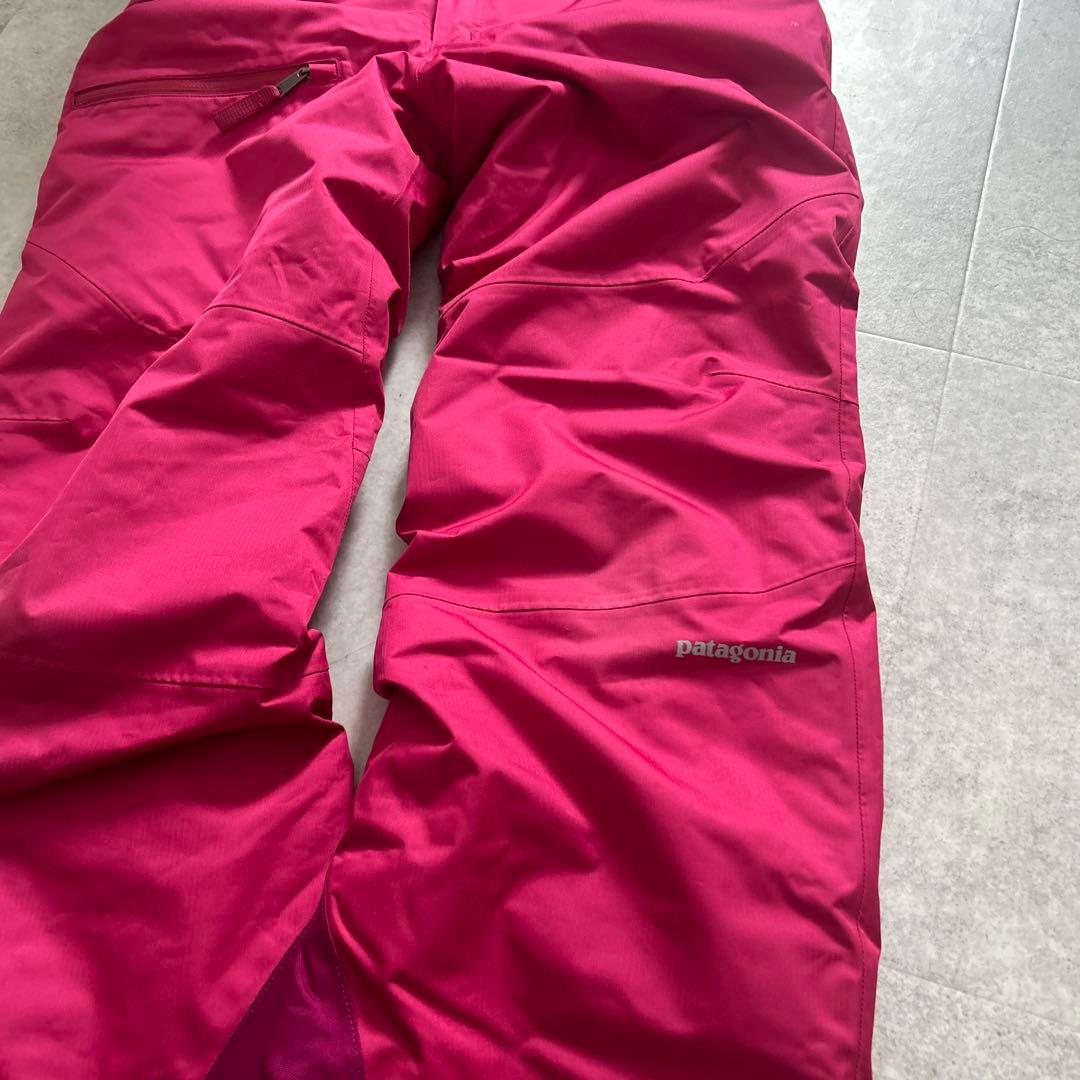 Patagonia スキーウェア 下 ピンク キッズ パンツ L 12 150