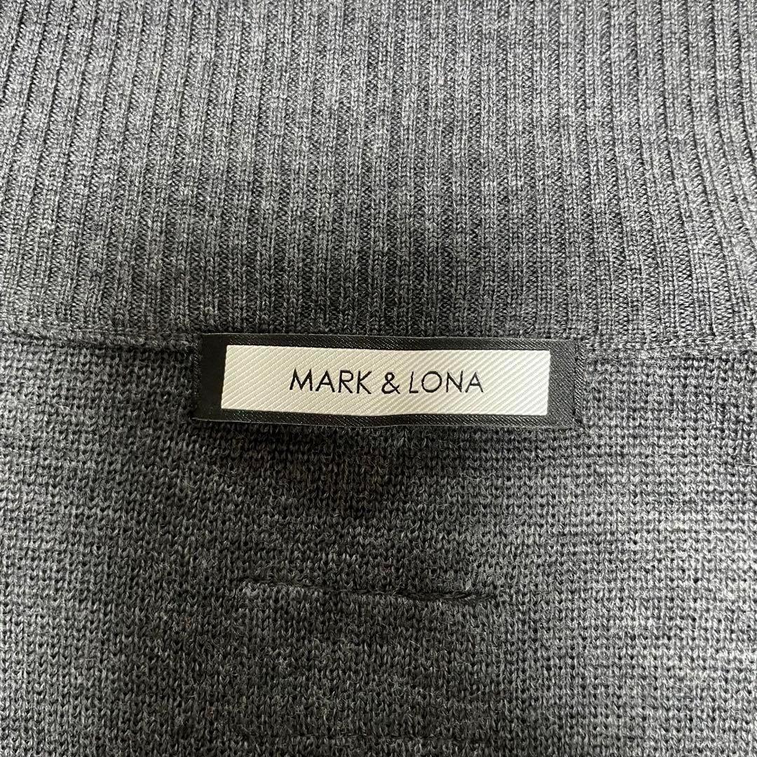 【美品】マークアンドロナ MARK&LONA ブルゾン ジャケット グレー 48