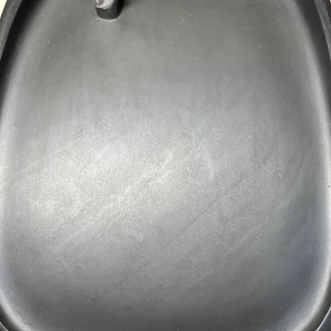 ⭕️雨端硯　梅壽硯　名工　11代　雨宮静軒　未使用美品　希少特殊価値　高価