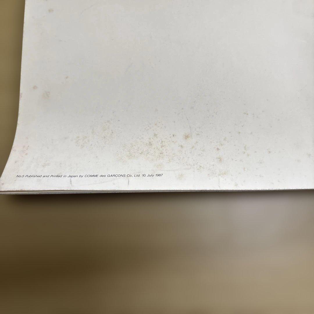1987COMME des GARÇONS カタログ写真集 4冊