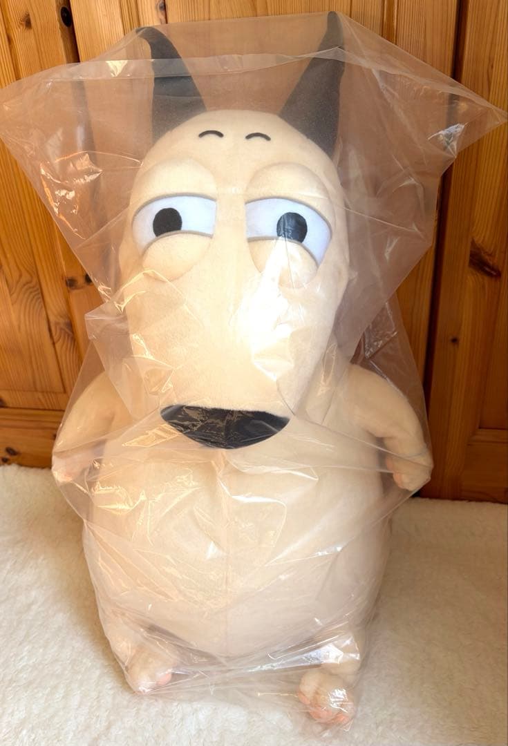 バムとケロ　ぬいぐるみ　バムちゃん　特大Lサイズ　タグ付き