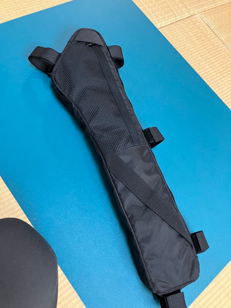 ハンドメイドフレームバッグ　ECO-PAK ブラック　46.5cm