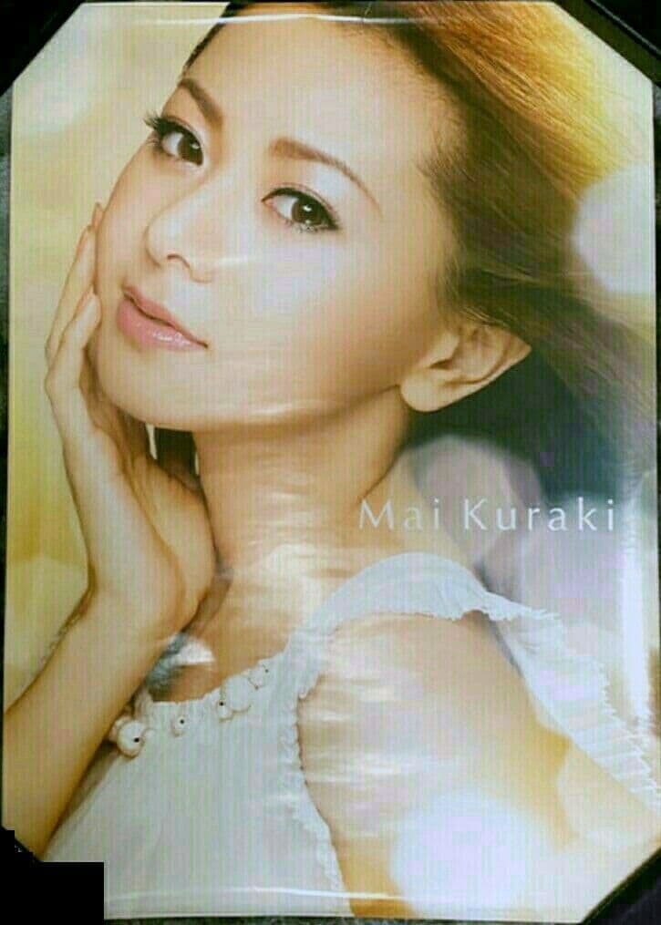 倉木麻衣ポスター非売品B2メイクアップ煌めき超絶美人ノースリーブ化粧品ブランド風