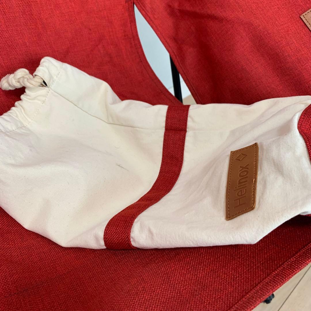 ヘリノックス コンフォートチェア レッド