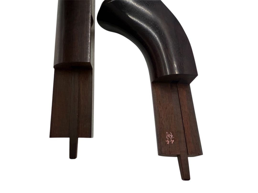 三味線 中棹 紫檀 東さわり 破れあり 和楽器 ハードケース付き