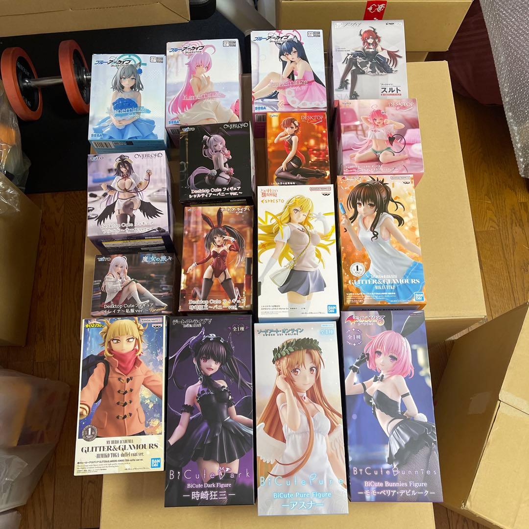 【箱開封済み】美少女プライズフィギュア まとめ売り16点セット