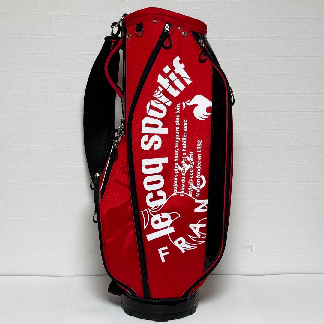 【状態良好】ルコックスポルティフゴルフ キャディバッグ QQBTJJ09 9型