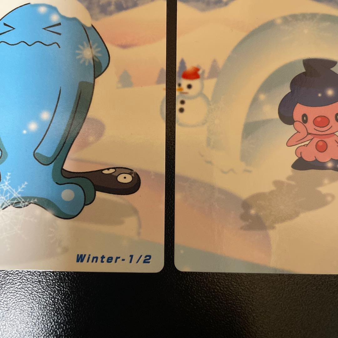 THE POKEMON WEEKLY WINTER1・2 冬 ソーナンス マネネ