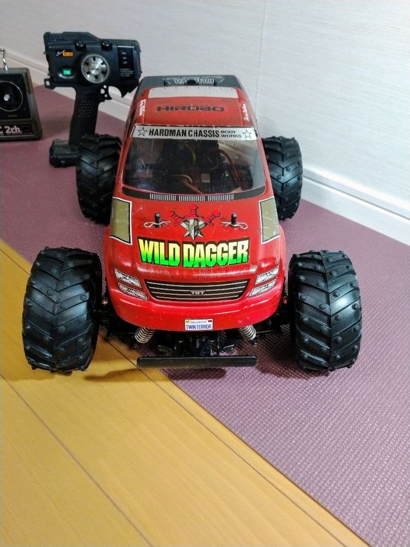 【4WD】WILD DAGGER モンスタートラック モーター/プロポ付属