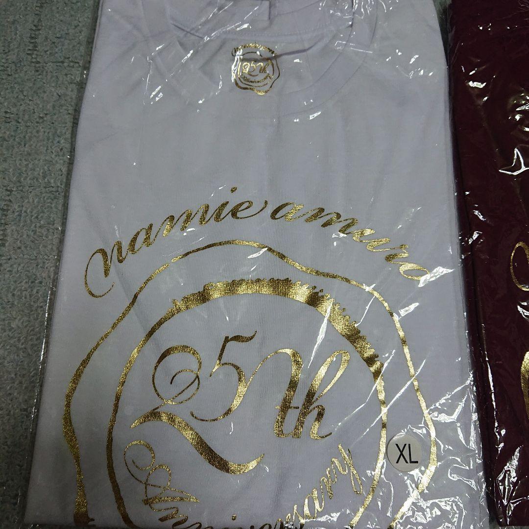 安室奈美恵さんTシャツ限定品エンジXLサイズ未使用品