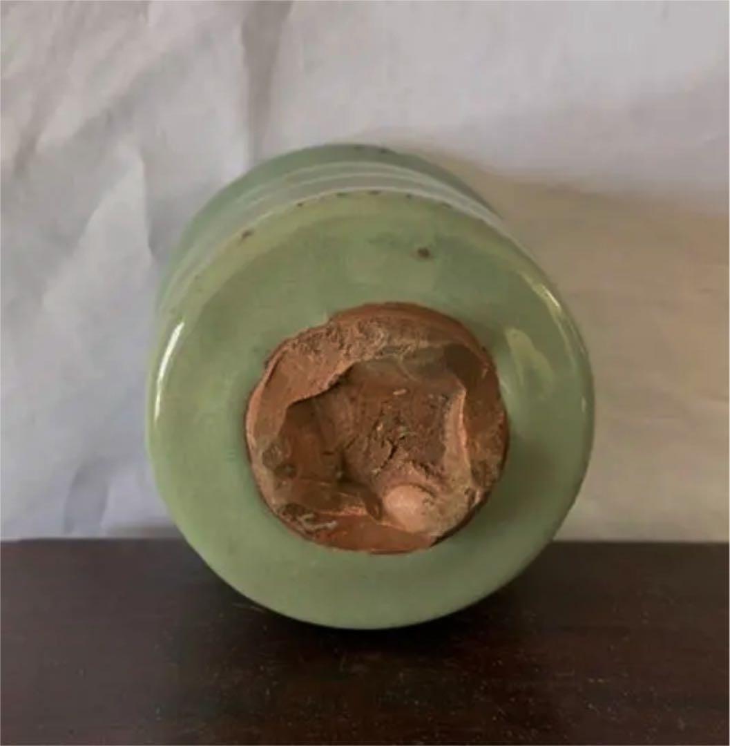 香炉 龍泉窯青磁琴炉　二重箱：XG-2-11