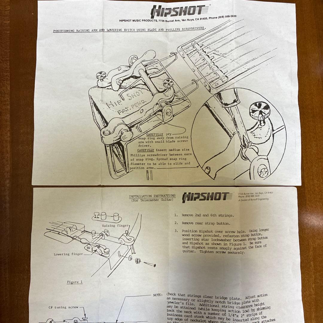 HIPSHOT ストリングベンダー（ヒップショット Bベンダー）貴重！