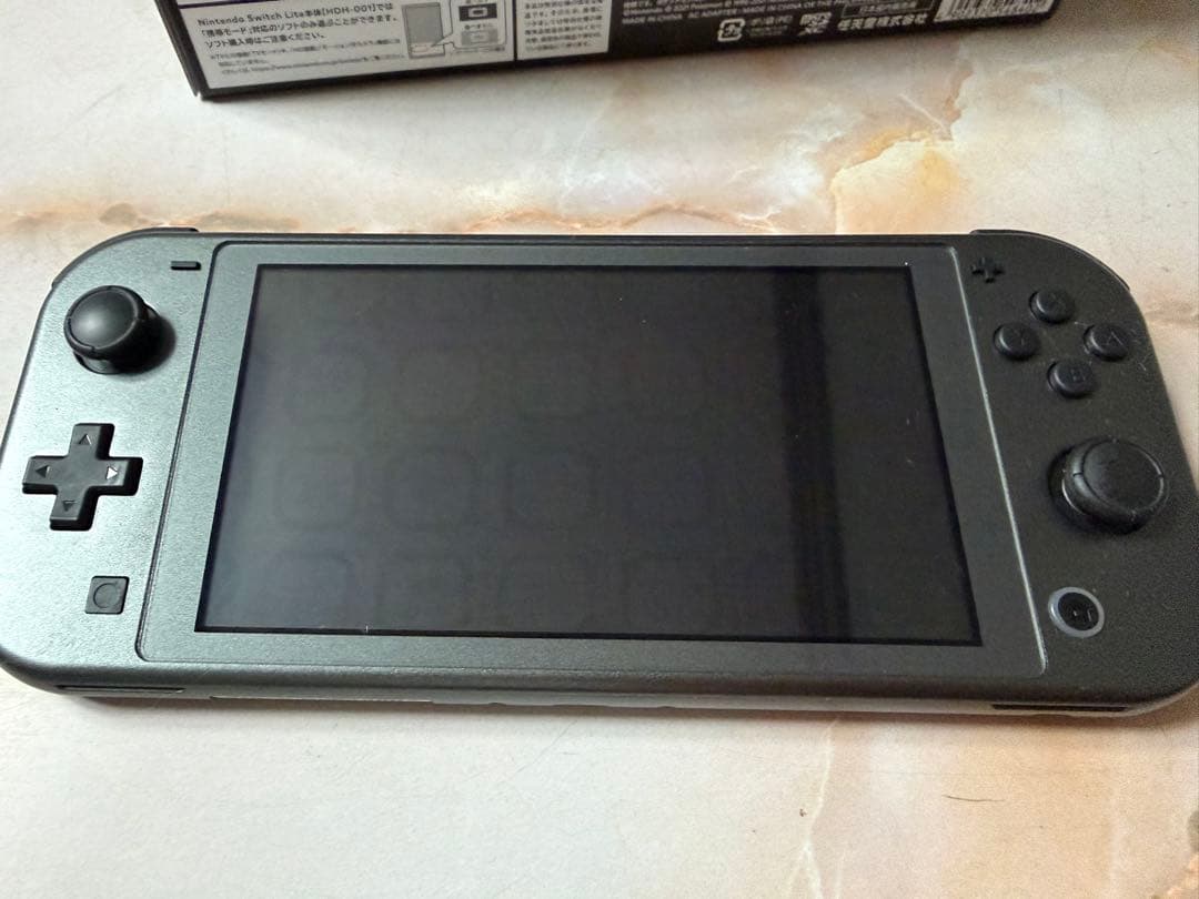 Nintendo Switch Lite グレー 本体フィルム特典付き(美品)