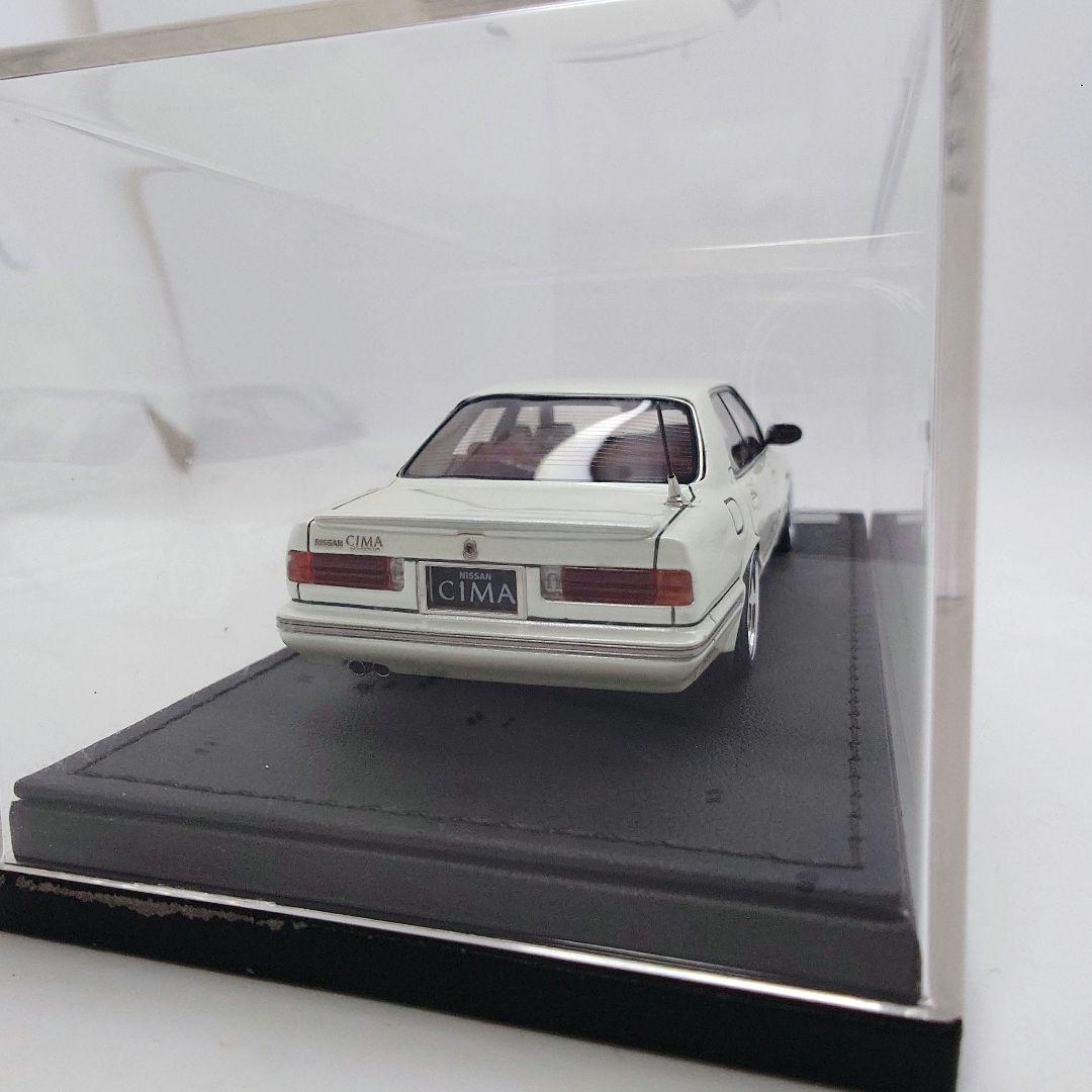 1/43 イグニッションモデル 日産 シーマ Y31 パールホワイト