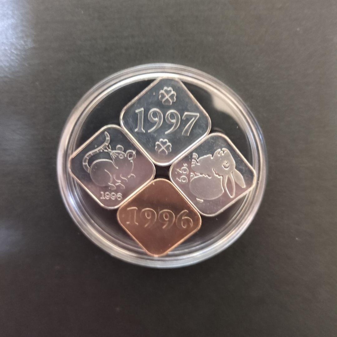 造幣局年銘板純銀メダルセット