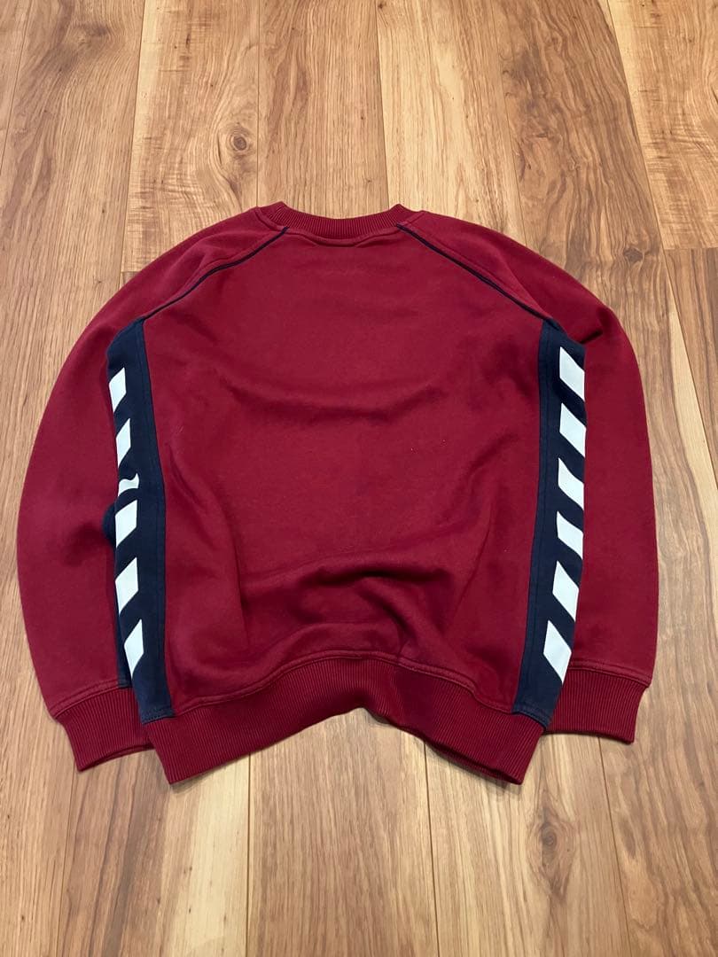 アストンビラ　hummel スウェット 古着 プレミアLB S