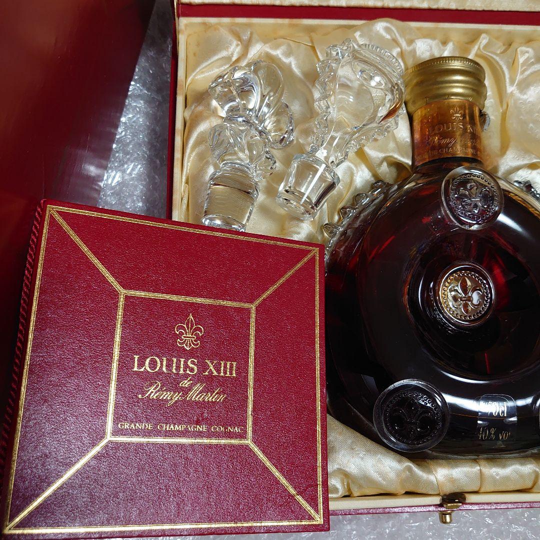 レミーマルタンルイ13世【未開封】金キャップ700ml　替え栓２点・内箱・外箱付