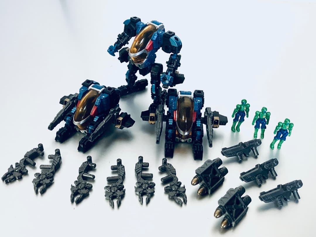 ダイアクロン DA-101 ロボットベース搭載PSセット　Vムーバー01 セット