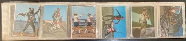 【カード】仮面ライダーカード 72枚（仮面ライダーアルバム入り）No.4