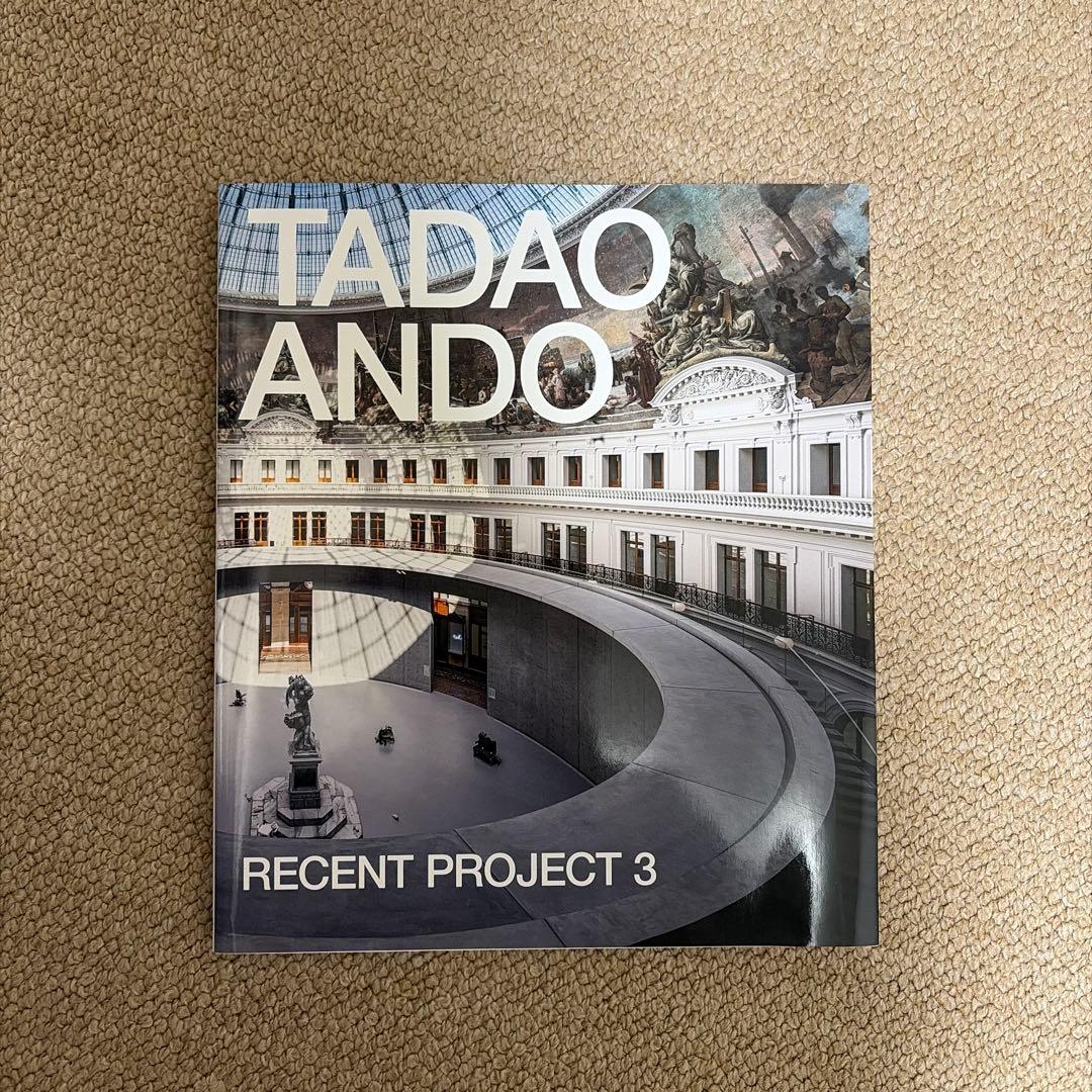 TADAO ANDO RECENT PROJECT 3 直筆サイン、スケッチ入り