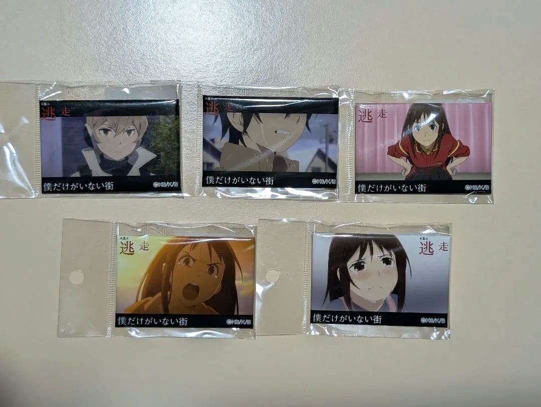 僕だけがいない街　メモリアル缶バッジセット　76点