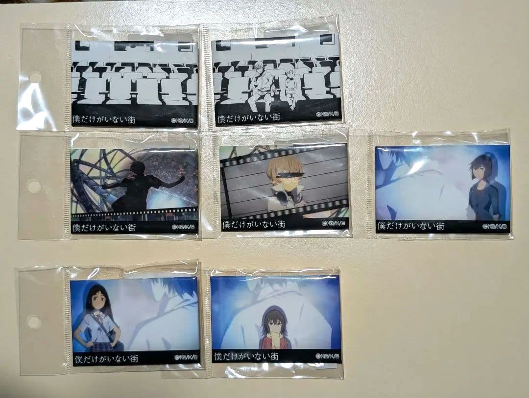 僕だけがいない街　メモリアル缶バッジセット　76点