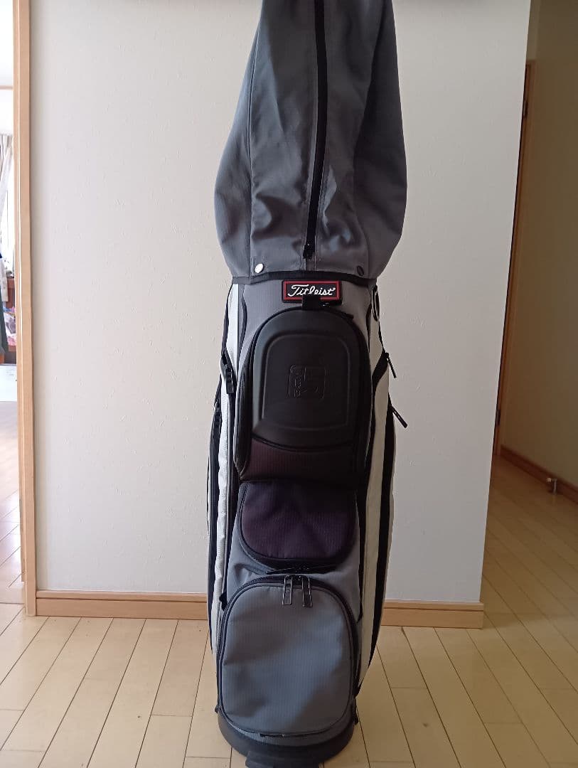 Titleist ゴルフキャディバッグ グレー/ブラック