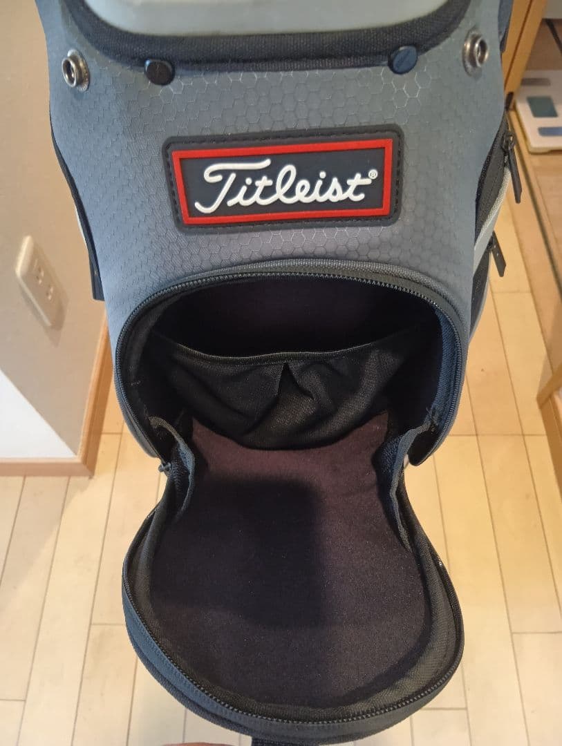 Titleist ゴルフキャディバッグ グレー/ブラック