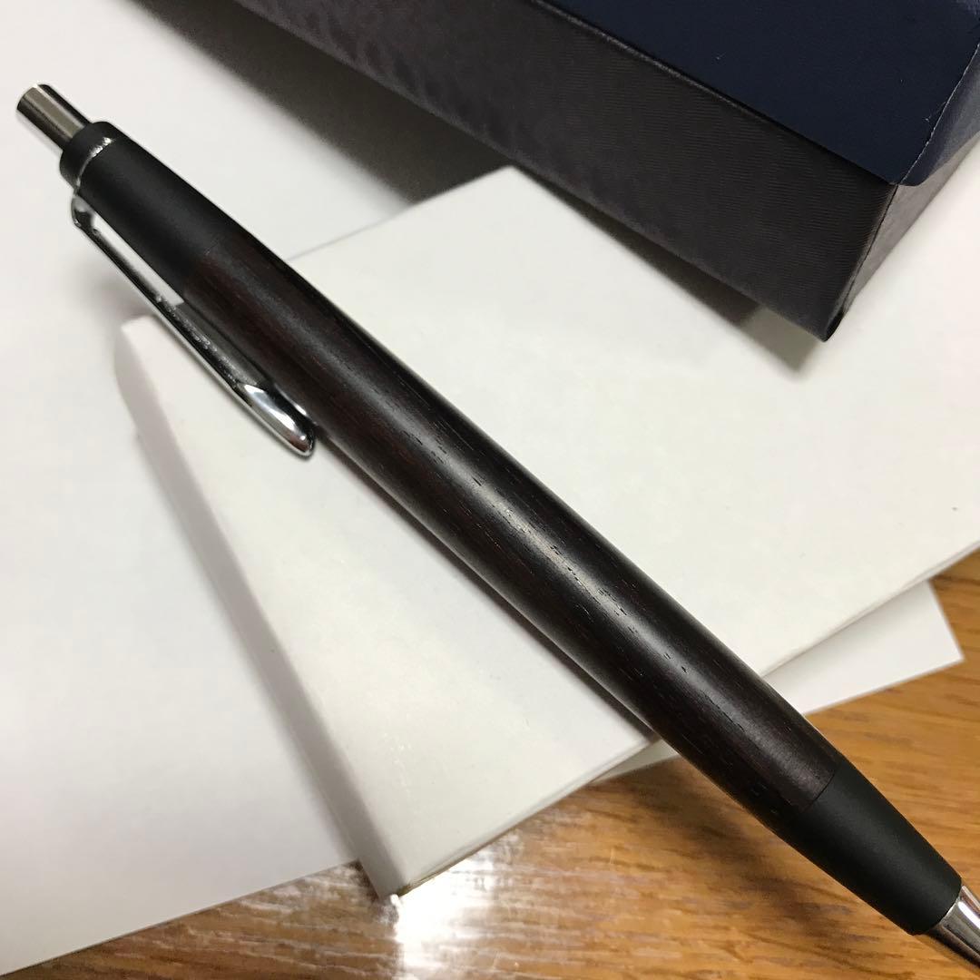 【新品・未使用】2022年　野原工芸 旧型 シャーペン インドローズウッド