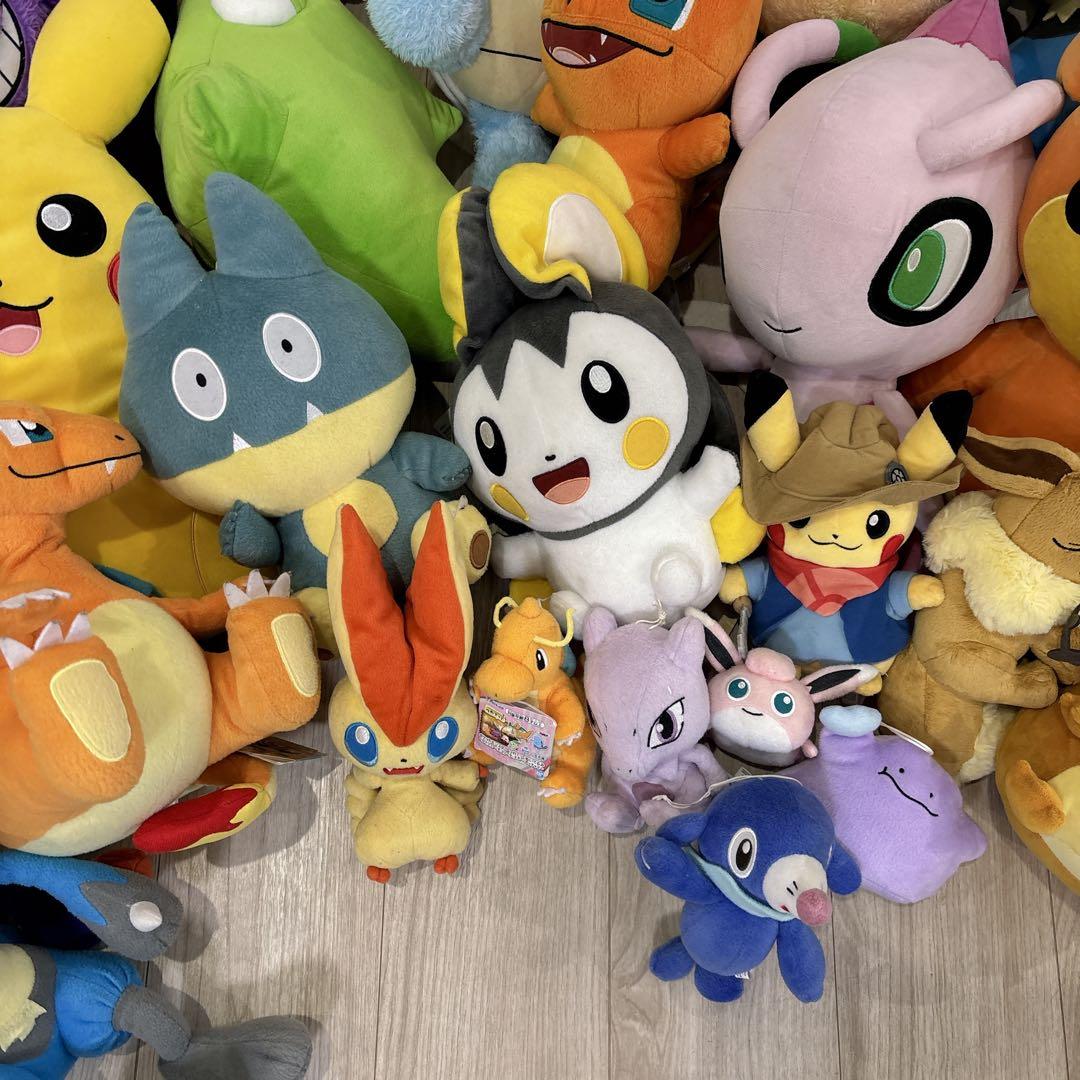 ポケモン　ぬいぐるみ　セット　まとめ売り　化石博物館　ピカチュウ　32個　大量