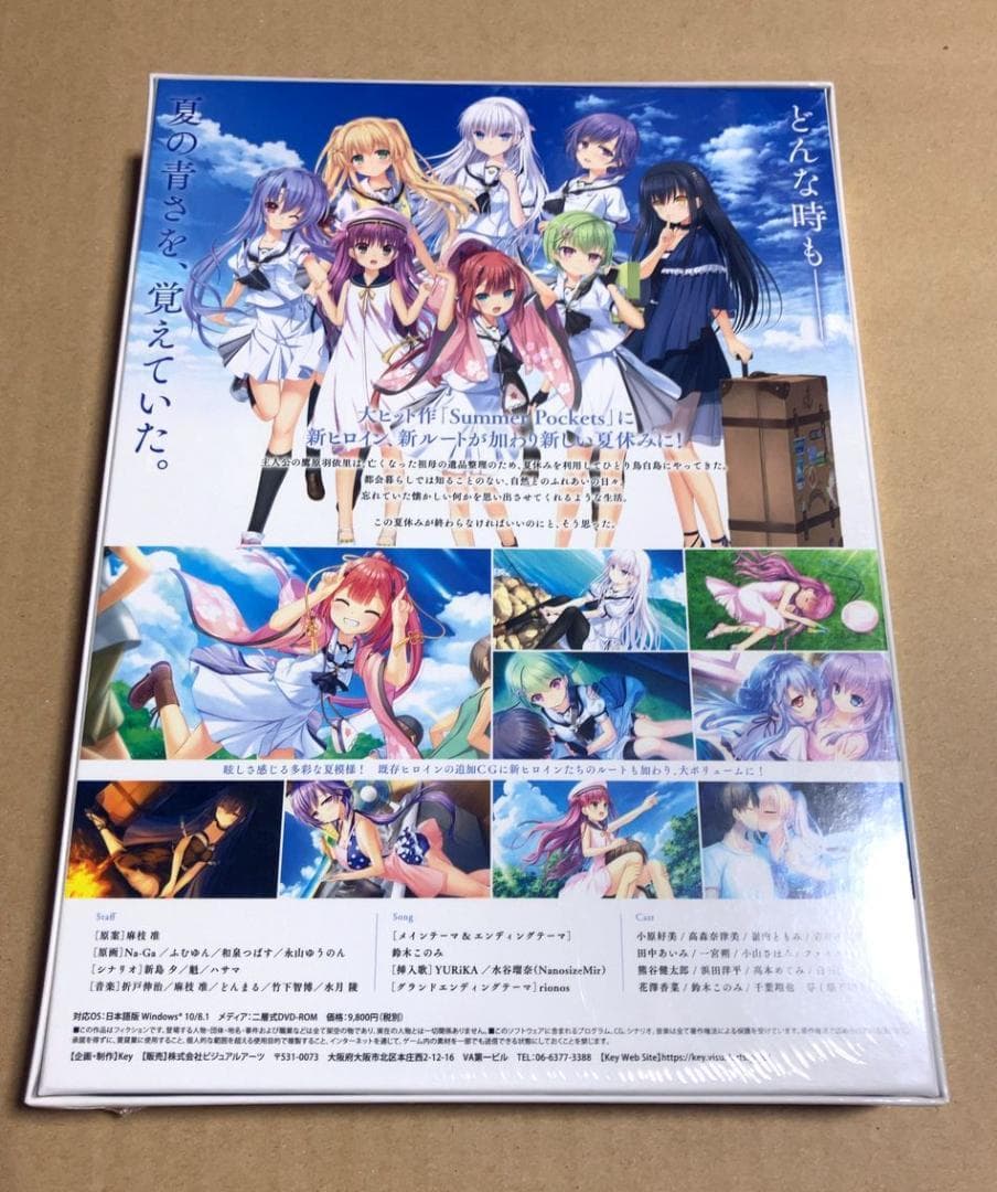 未開封 初回限定版 Summer Pockets REFLECTION BLUE