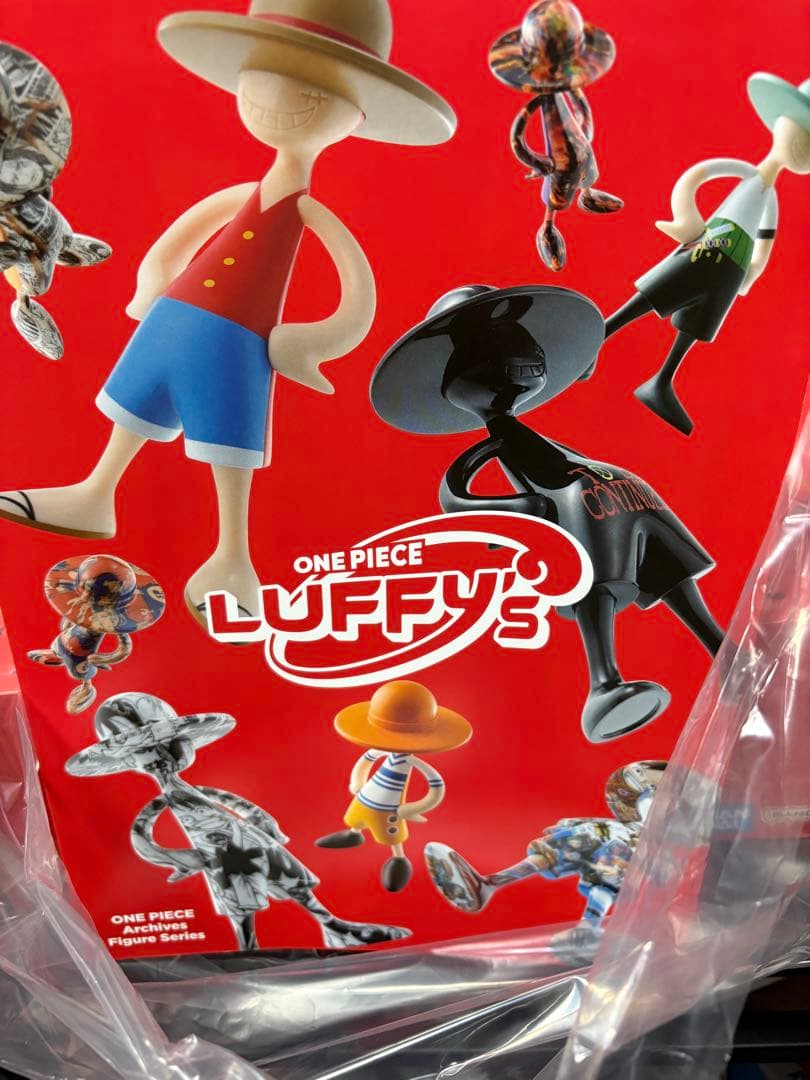 早い者勝LUFFY's アソートの箱、プロトタイプ1点、パンフレット 3点セット