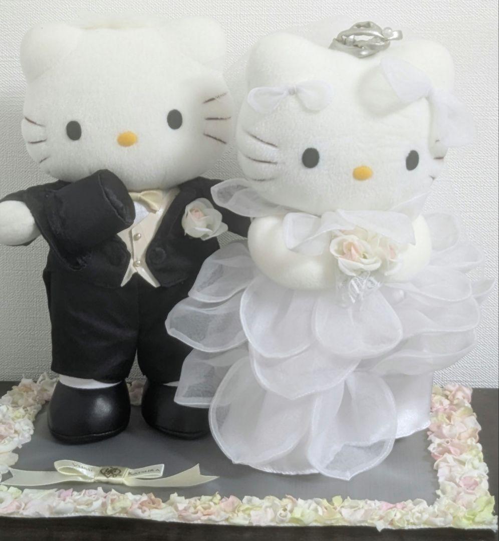♥レア物♥サンリオ　ハローキティ　ウェディングドレス　ウェディングボード　桂由美