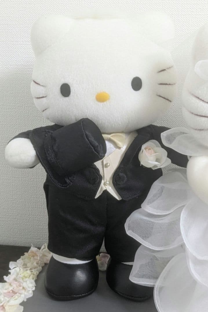 ♥レア物♥サンリオ　ハローキティ　ウェディングドレス　ウェディングボード　桂由美