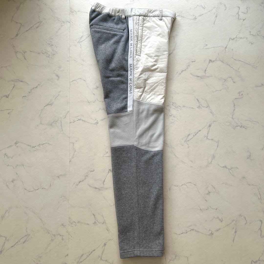 マークアンドロナ ハイブリッド ダウンパンツ 防寒 極暖 48