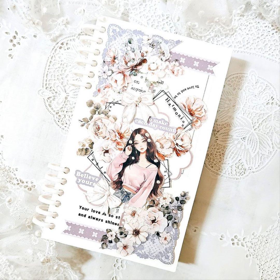 コラージュ素材　紙もの　素材紙　【2058】